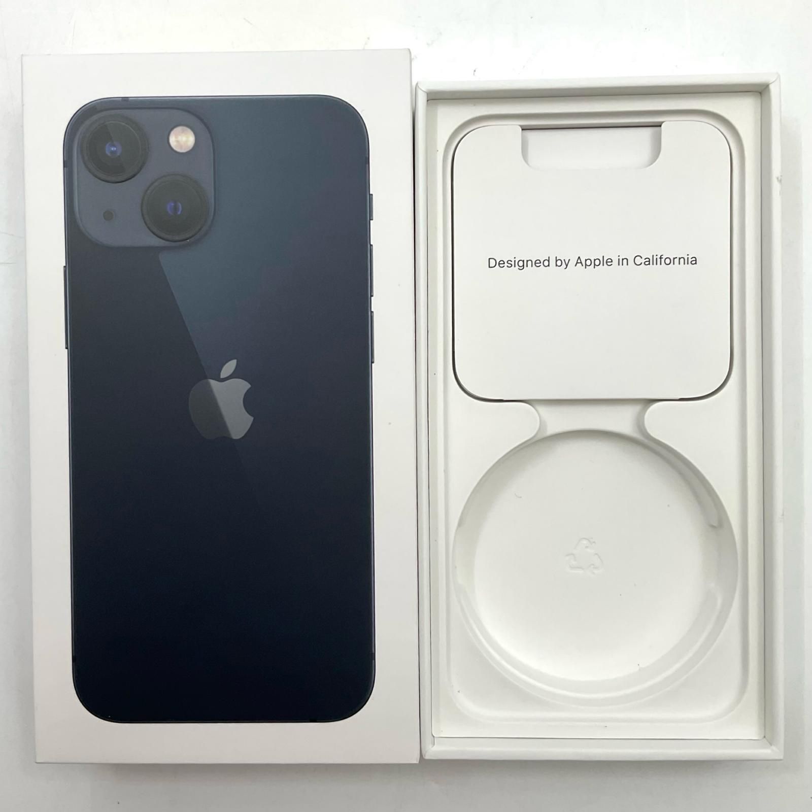  iPhone 13 mini 128 GB ミッドナイト SIMフリー 白ロム 83 スマートフォン本体 スマートフォン 携帯電話