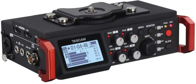 TASCAM リニアPCMレコーダー デジタル一眼レフカメラ用 DR 701 D