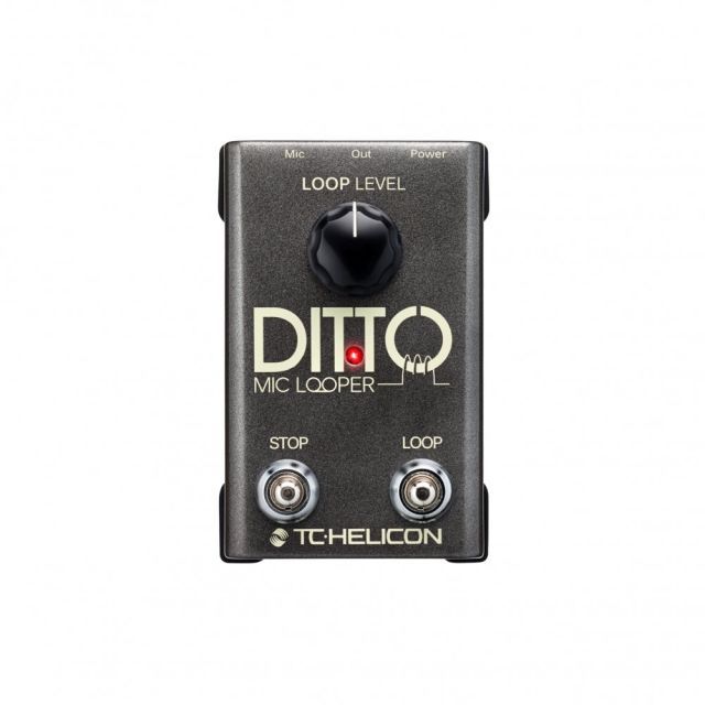 TC HELICON ボーカル|マイク用ルーパー DITTO MIC LOOPER