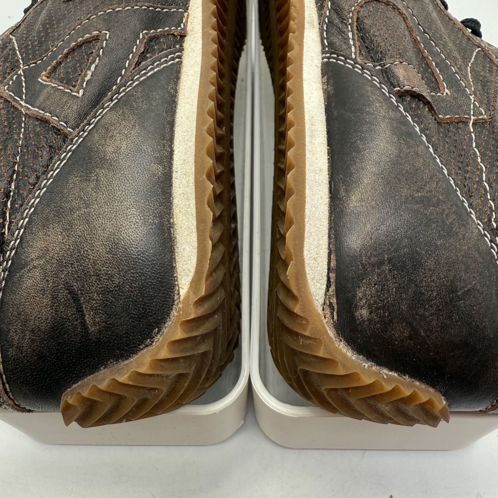 DOLCE&GABBANA D&G grunge archive punching leather shoes CA00100