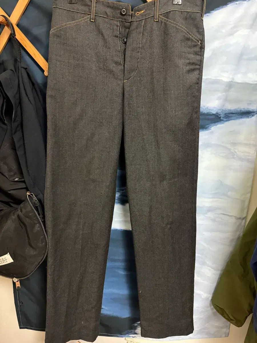 Martin Margiela 07 s デニムライクウールパンツ