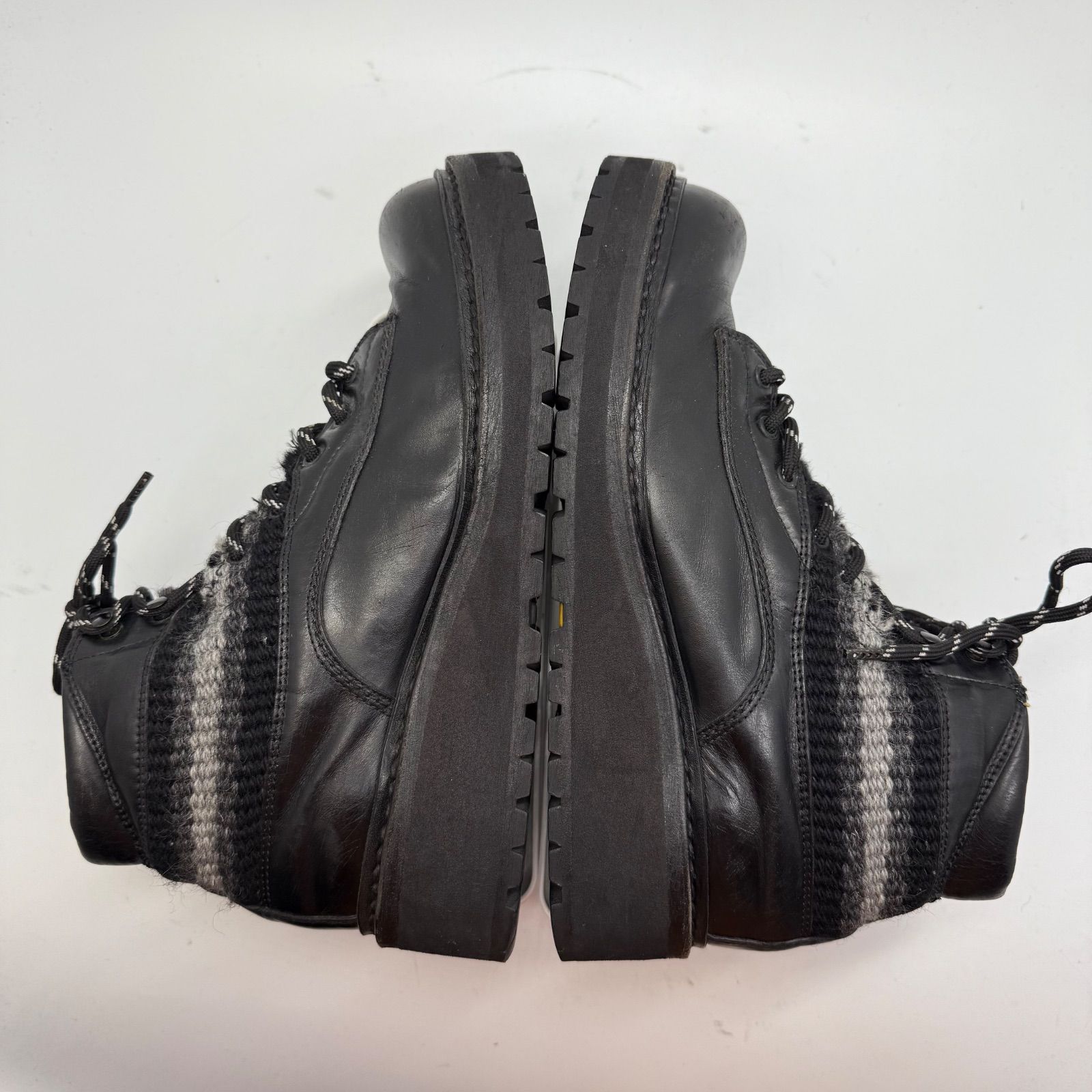 NUMBER (N)INE 00s 07aw LOVE GOD MURDER Leather trekking boots 8