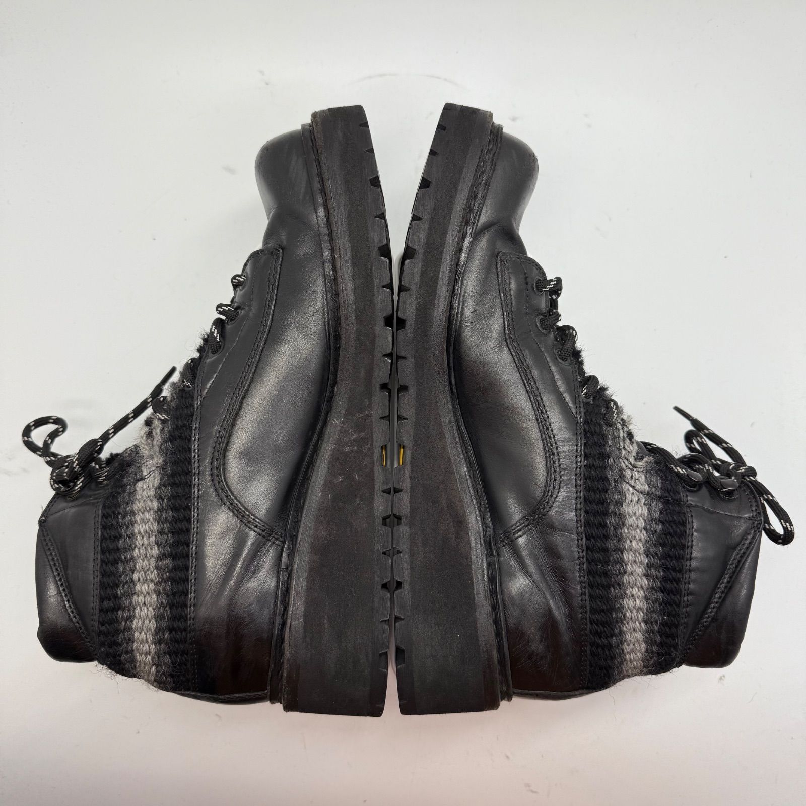 NUMBER (N)INE 00s 07aw LOVE GOD MURDER Leather trekking boots 8 