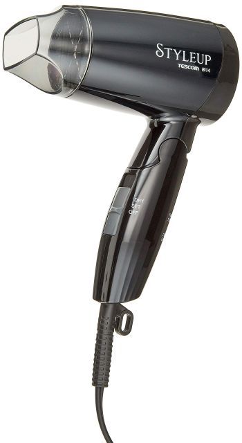 テスコム STYLEUP ヘアードライヤー ブラック BI 14 K