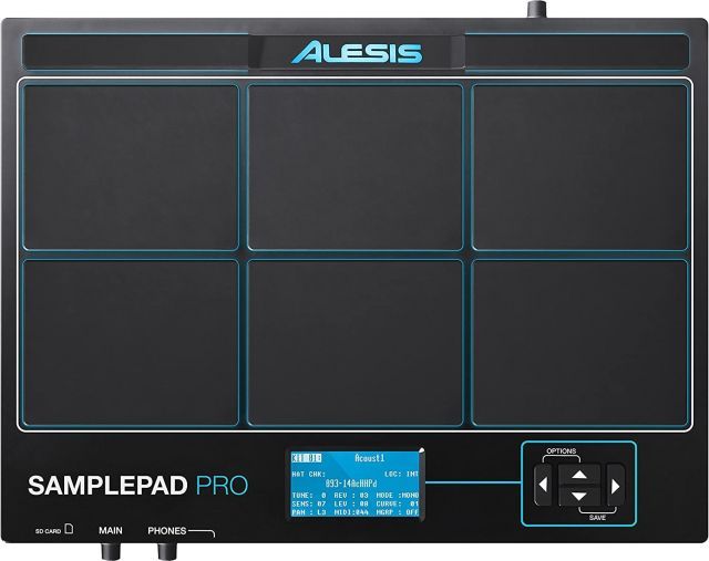 Alesis サンプリングパッド 8パッド MIDI端子 SDカード対応 SamplePad Pro