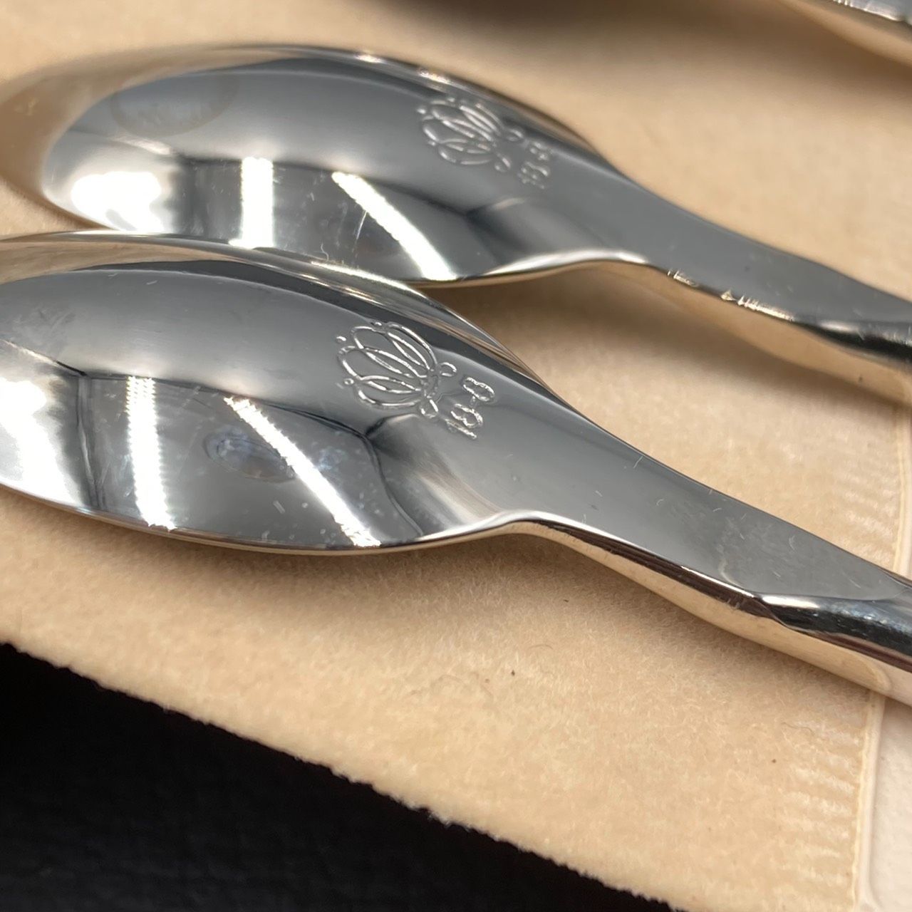 未使用【Mikimoto✤ミキモト】 スプーンセット 5本 18-8ステンレス製