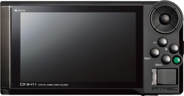 キングジム デジタル名刺ホルダー ピットレック DNH 11 ソリッドブラック
