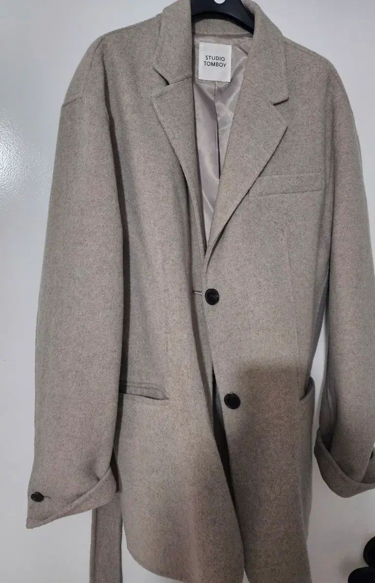 スタジオトムボーイ オーバーサイズ ウールコート