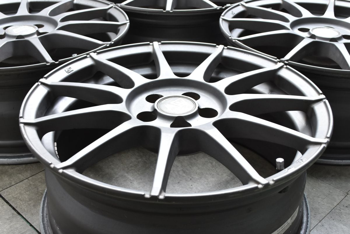 スタッドレス用等に MSW 85 II 17 in 7 J 40 PCD 100 ハブ径57 1ｍｍ 球面座 4本 VW ポロ Cross アウディ A 1スポーツバック