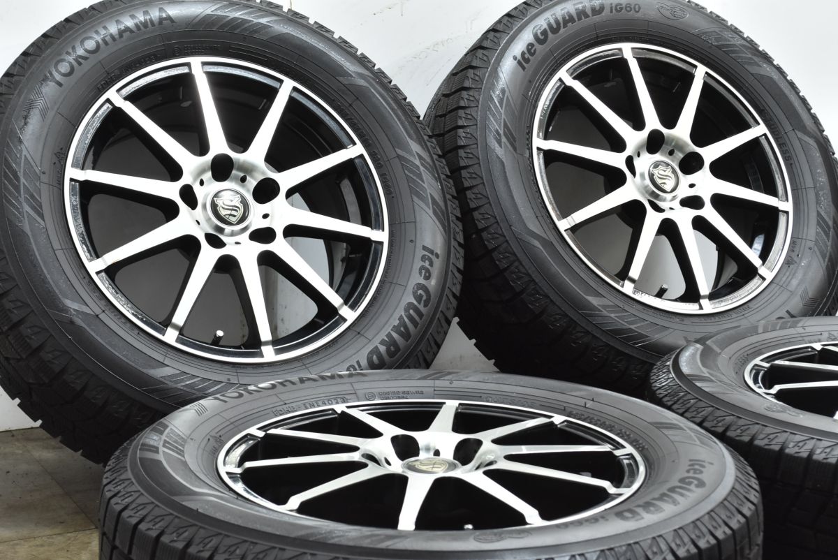 バリ溝 ストレンジャー 16 in 6 5 J 35 PCD 114 3 ヨコハマ アイスガード iG 60 215 65 R アルファード ヴェルファイア エクストレイル