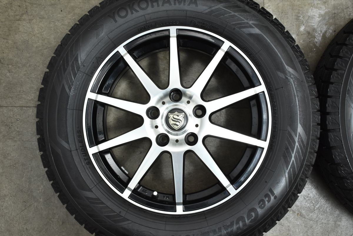  バリ溝 ストレンジャー 16 in 6 5 J 35 PCD 114 3 ヨコハマ アイスガード iG 60 215 65 R アルファード ヴェルファイア エクストレイル 16インチ タイヤ ホイールセット