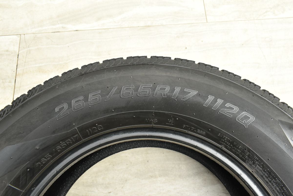  ハイラックス プラド 等に ナンカン アイスアクティバ AW 1 265 65 R 17 ４本セット ハイラックスサーフ パジェロ トライトン 17インチ スタッドレス