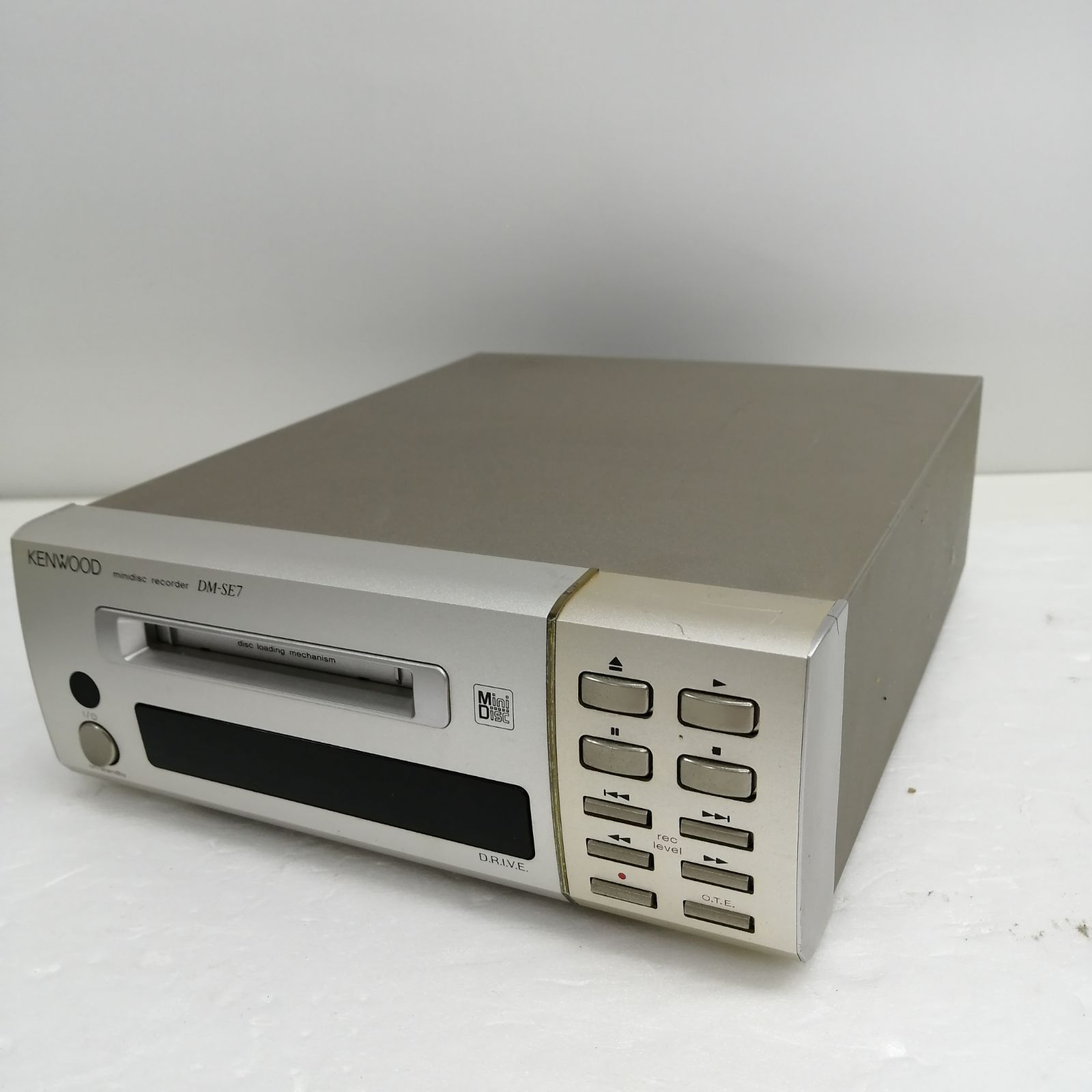 動作品】KENWOOD MDデッキ DM-SE7 - メルカリ