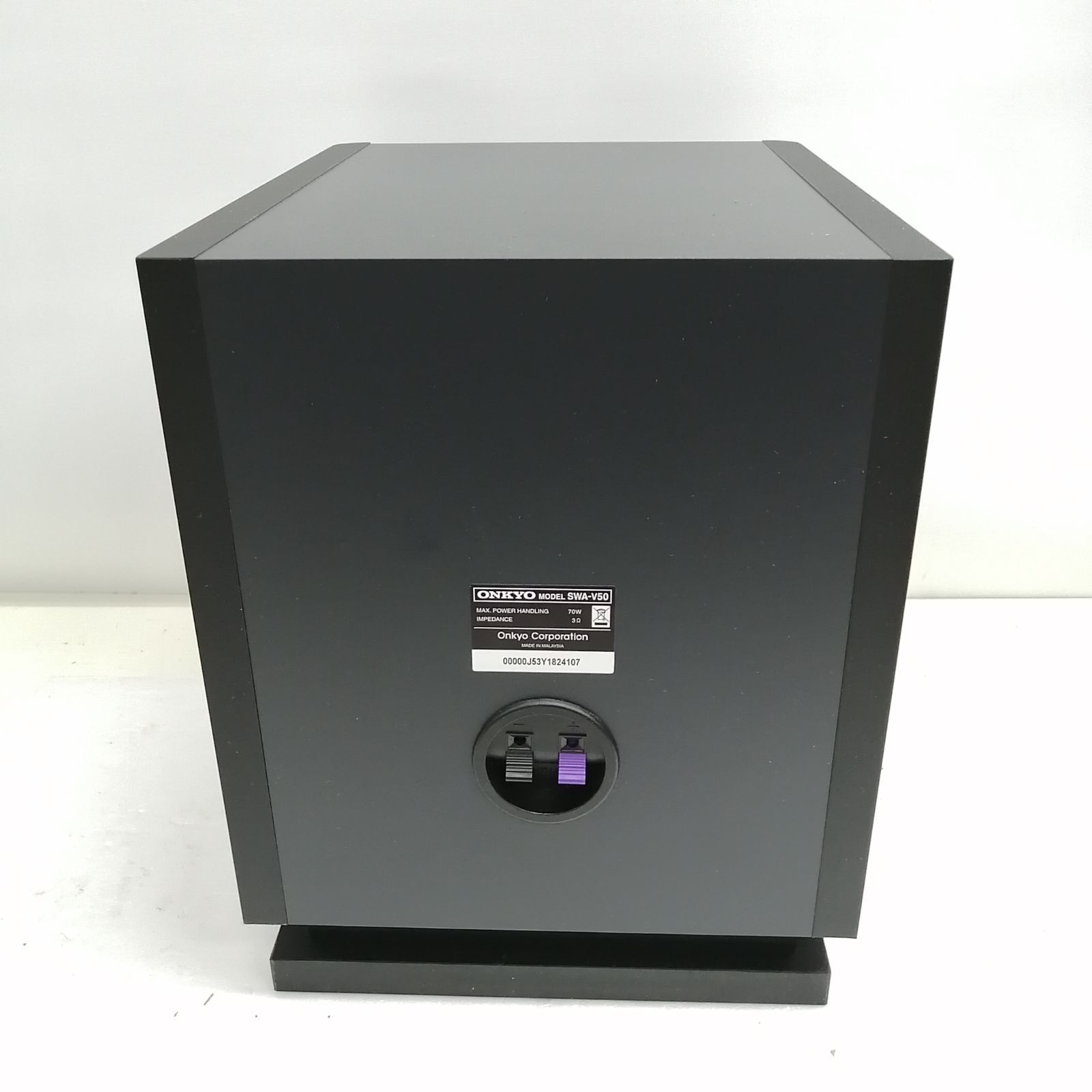 動作品】ONKYO スピーカー ウーファー ST-V50 SWA-V50 - メルカリ