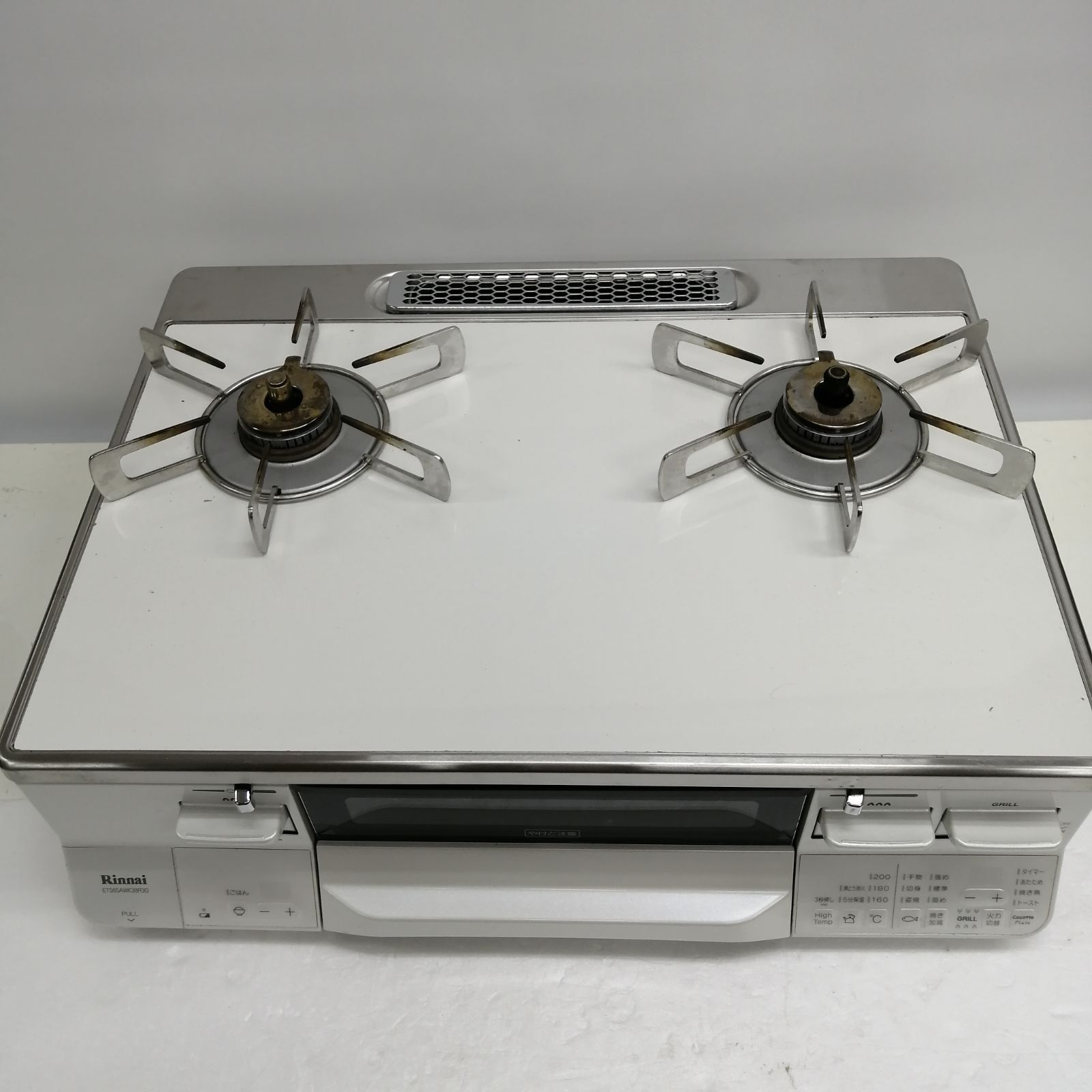 リンナイ ガスコンロ LPガス ETS65AWK38R3GA-WR リンナイガスコンロHOWARO C plus ETS65AWK38R3GA-WR - メルカリ