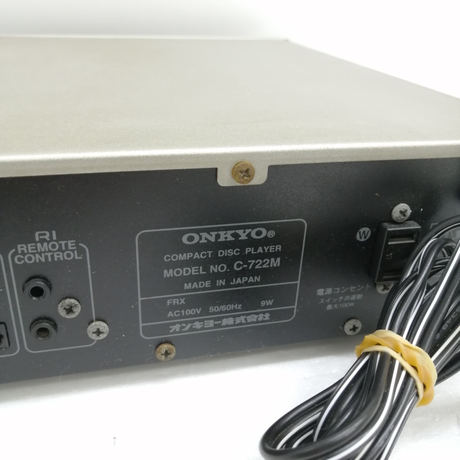 ジャンク】ONKYO プレイヤー C-722M - メルカリ
