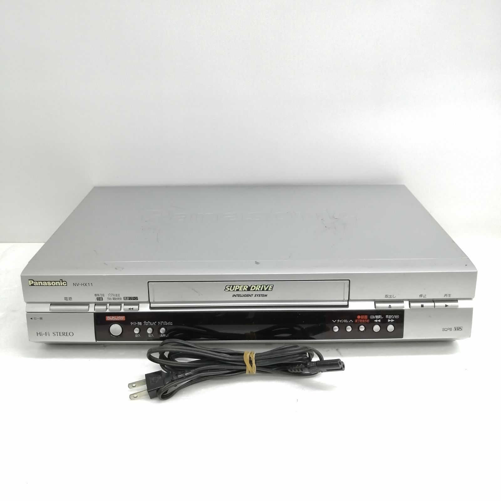メンテナンス品】Panasonic ビデオデッキ NV-HX11 - メルカリ