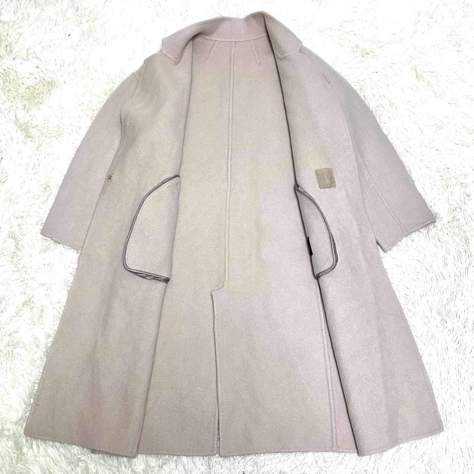 スタンド ウールコート