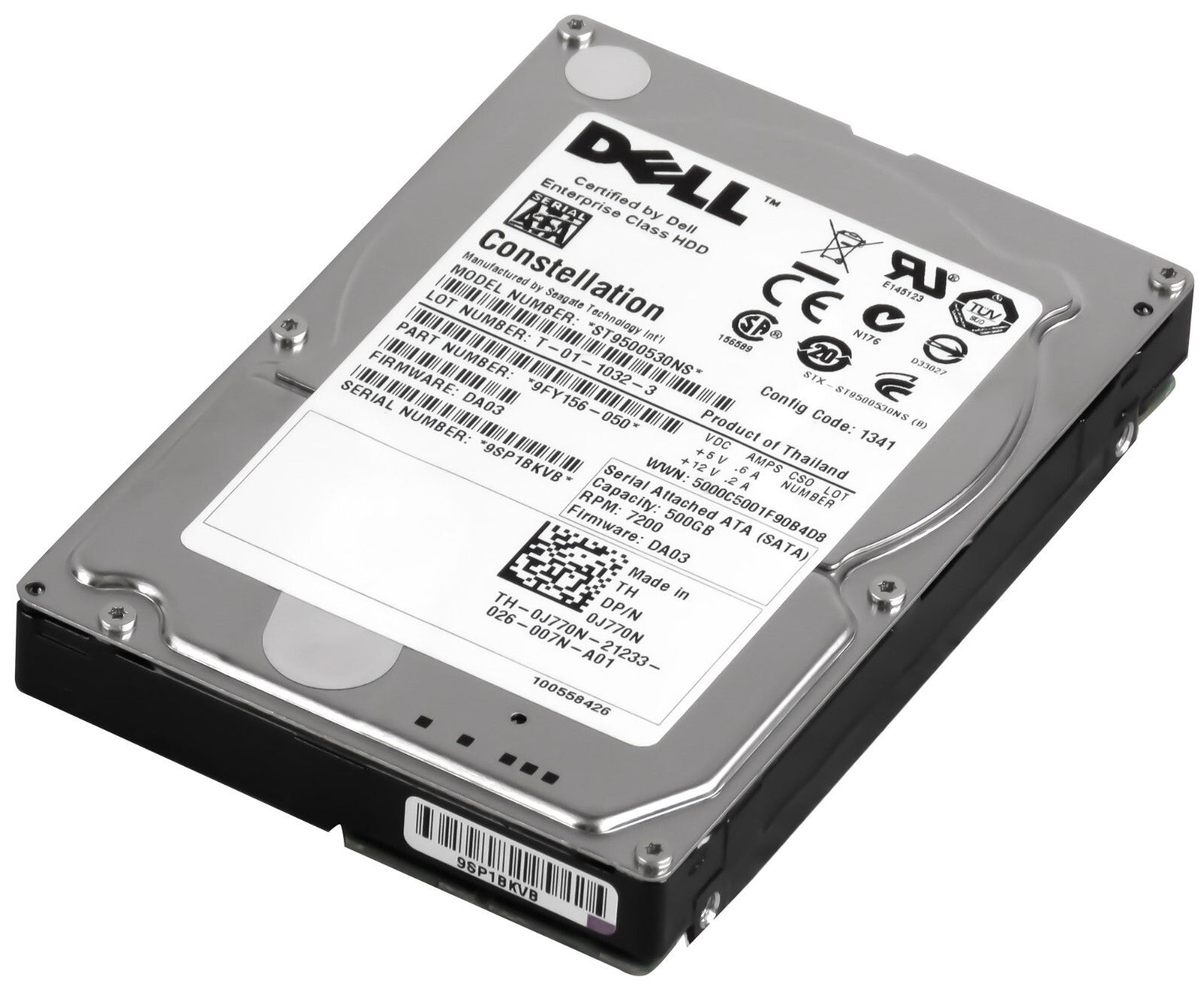 1年保証/再生品】0V9N4T Toshiba Dell 160GB MK1661GSY SATA Laptop