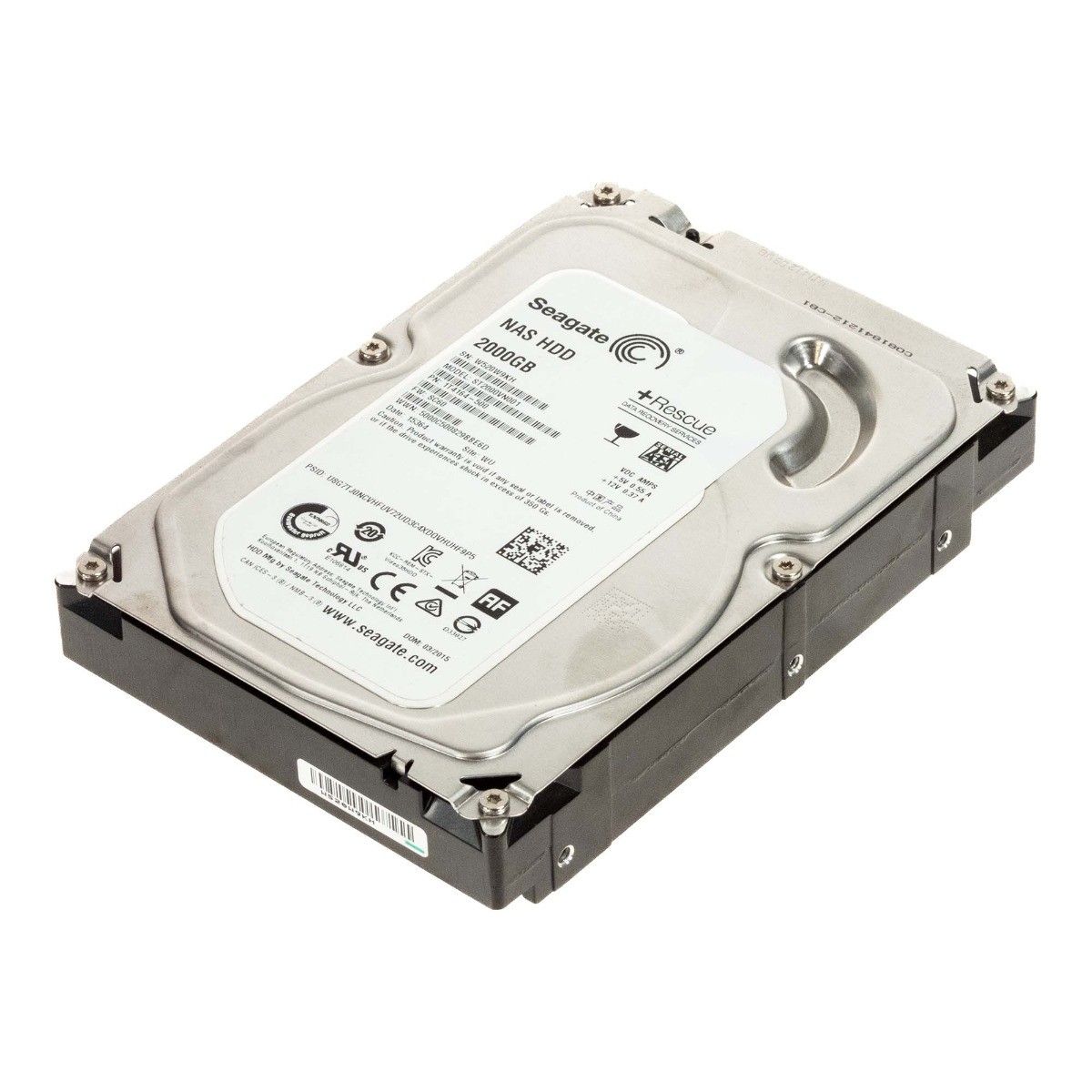 3年保証】Seagate NAS HDD ST2000VN001 2TB 7.2K 64MB SATA III 3.5