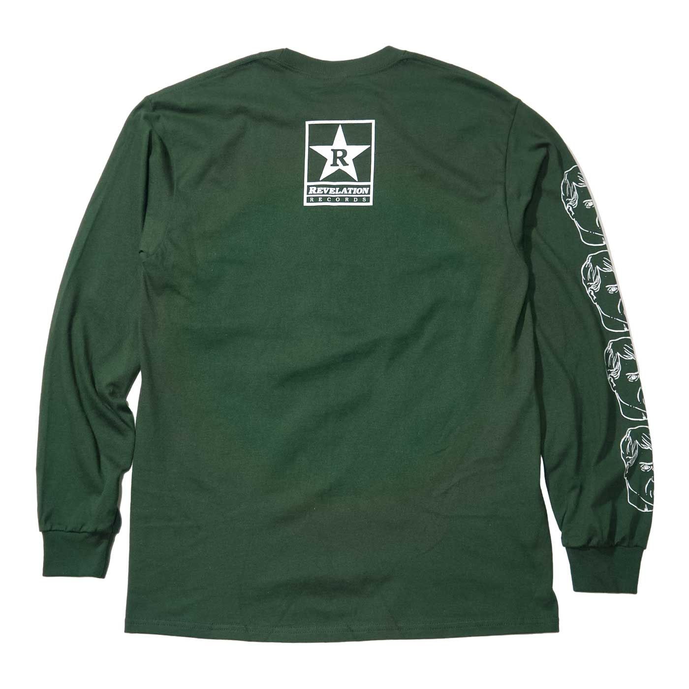 新品・公式】Quicksand ロングスリーブシャツ ロゴ グリーン 緑