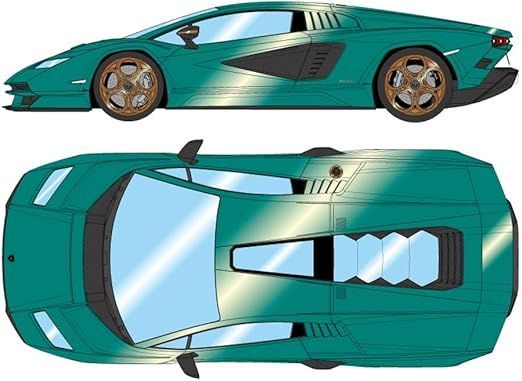 EM 740 C EIDOLON 1 43 Lamborghini Countach LPI 800 4 2025 ヴェルデアベーテ