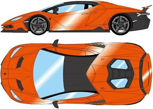 EM 780 J EIDOLON 1 43 Lamborghini Centenario LP 770 4 2016 Rear Wing up アランシオアルゴス