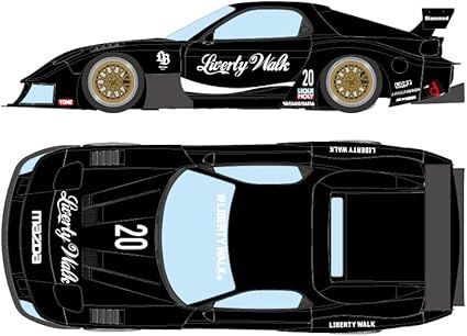 LB 028 A EIDOLON 1 43 Super Silhouette MAZDA FD 3 S RX 7 ブラック