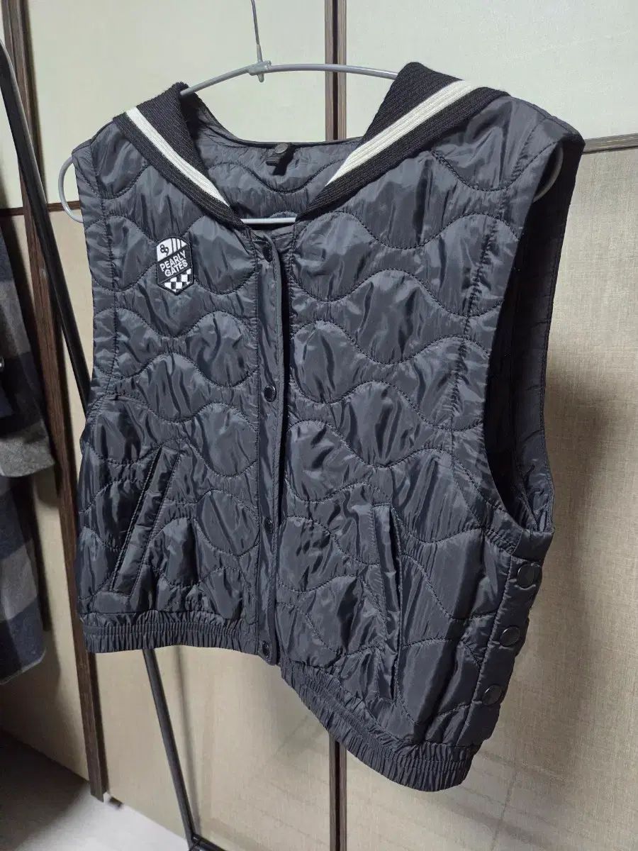 フェアリーゲイツ 23年 キルティング ベスト ブラック