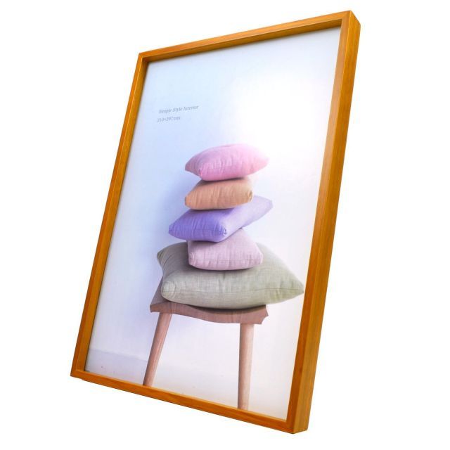 KING フォトフレーム JK 101 A 4 BR 木製額 ブラウン 70172