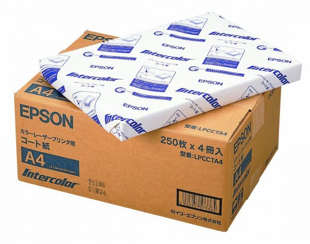 エプソン EPSON LPCCTA 4 コート紙 A SET品