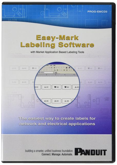 パンドウイット Easy Markラベル印字ソフト PROG EMCD 3