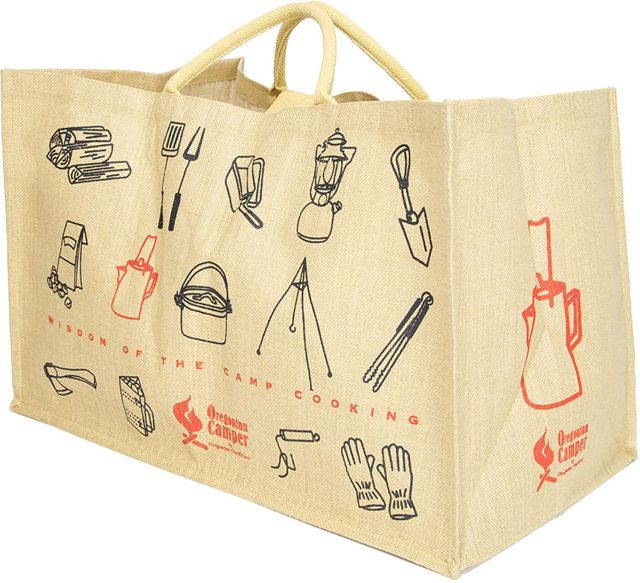 Oregonian Camper トートバッグ ジュートキャリオール ギア—