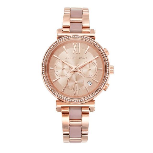 Michael Kors Womens Analogue Quartz Watch with Stainless Steel Strap MK 6560