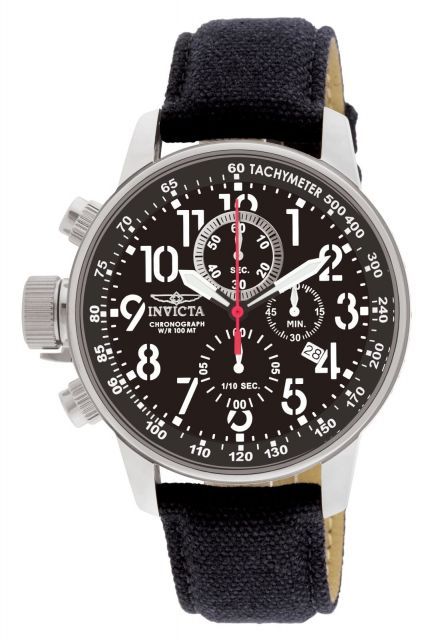 インビクタ 腕時計 フォースクロノグラフ 1512 メンズ ブラック 並行輸入品