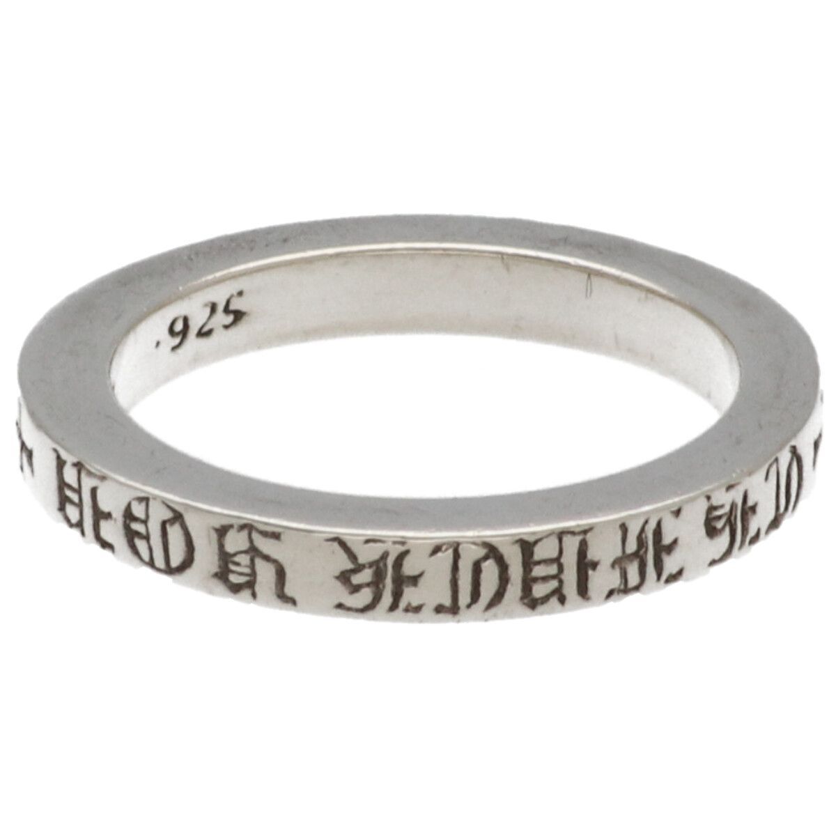 CHROME HEARTS クロムハーツ スペーサー リング 3 MM FUCK YOU 19号 SV 925 シルバー 指輪 アクセサリー RS