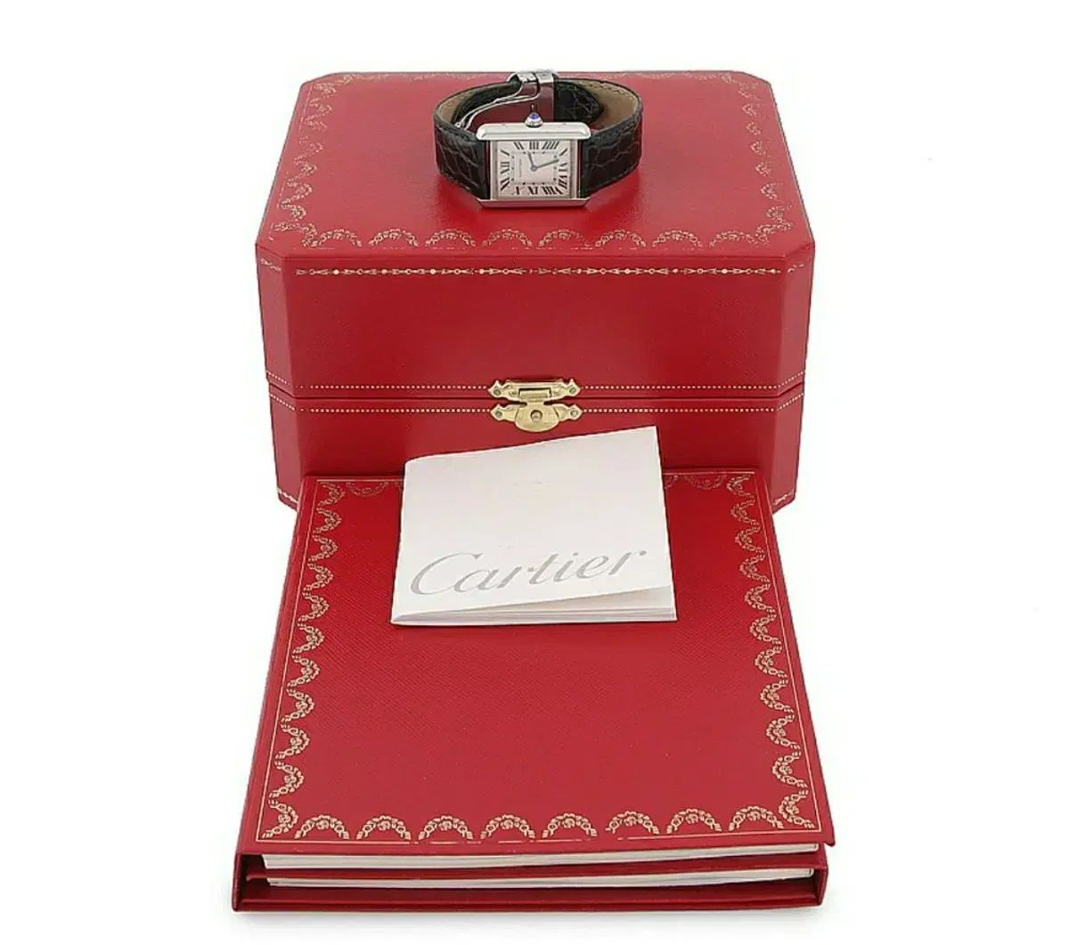 カルティエ タンク SOLO スモール スチール ウォッチ