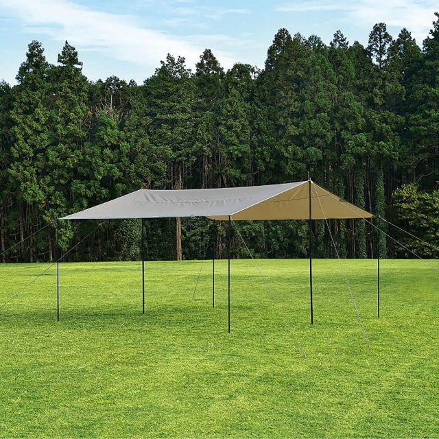 ユニフレーム REVO スクエアタープ 4 x TAN 682302