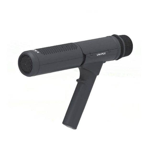 UNI-PEX ユニペックス マイク形拡声器 ＭＤＳ-１００ 安心の日本製 ポータブル マイク 電池式 ニッケル水素蓄電池対応 軽量高性能 バス車内案内 会議 セミナー 商品説明会 現地説明 接種会