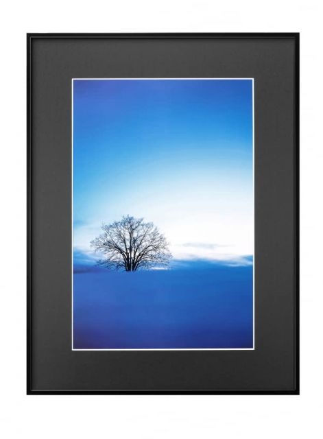 ハクバ HAKUBA 軽量 額縁 ZEROフレーム G 01 A 3ノビ ブラック FZG 3 NBK