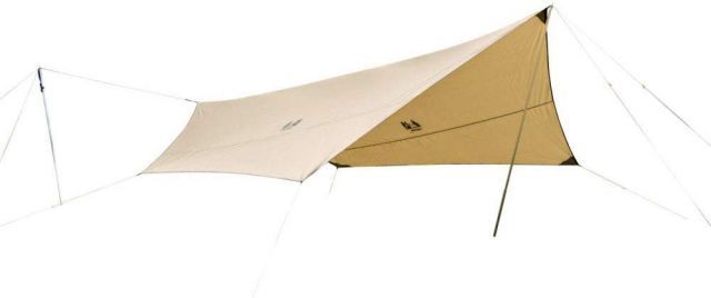 ogawa オガワ アウトドア キャンプ タープ システムタープヘキサDX ダークブラウン 3331