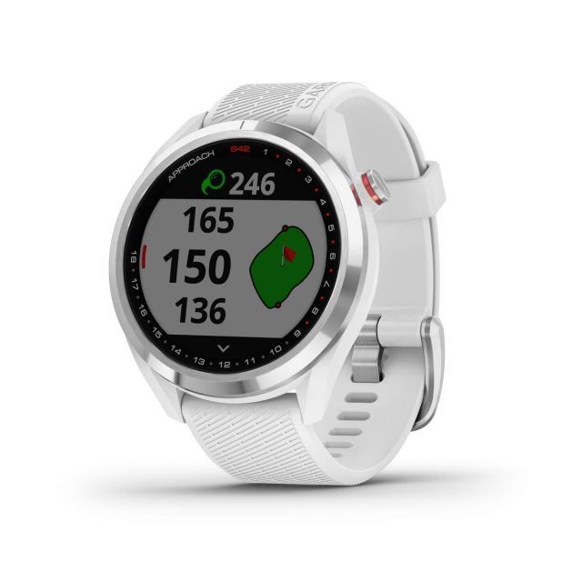 GARMIN ガーミン ゴルフナビ GPS Approach S 42 ホワイト 日本 010-02572-21 小