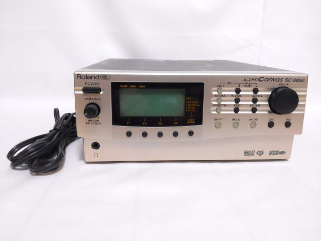 中古】【非常に良い】Roland SC-8850 音源モジュール Sound Module