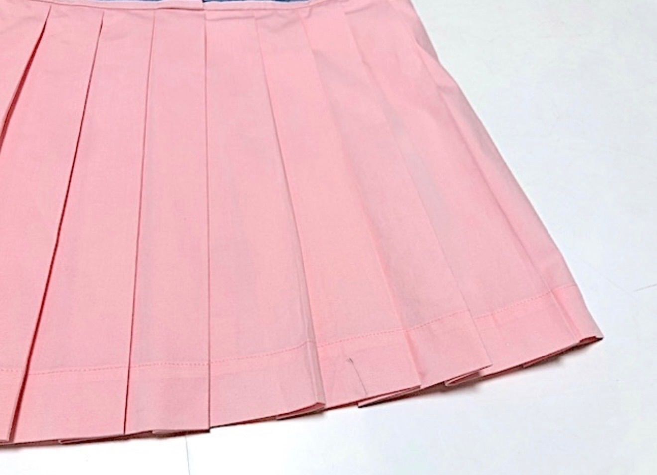 プリーツワンピース リボン