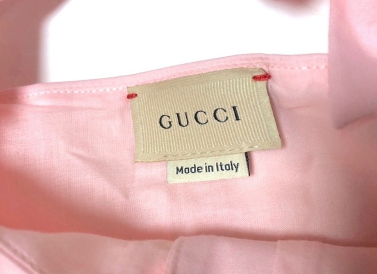 可愛い！早い者勝ち！GUCCI グッチ キッズ ロゴ刺繍 シェリーライン