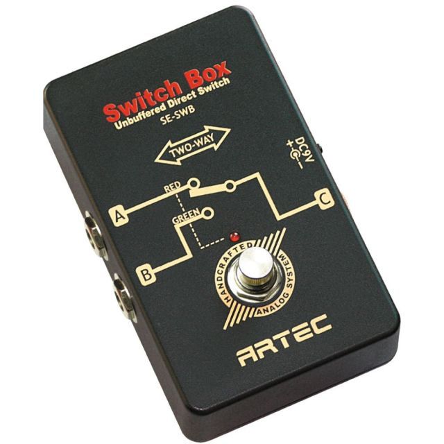 【】【非常に良い】ARTEC エフェクター パッシブラインセレクター SE-SWB