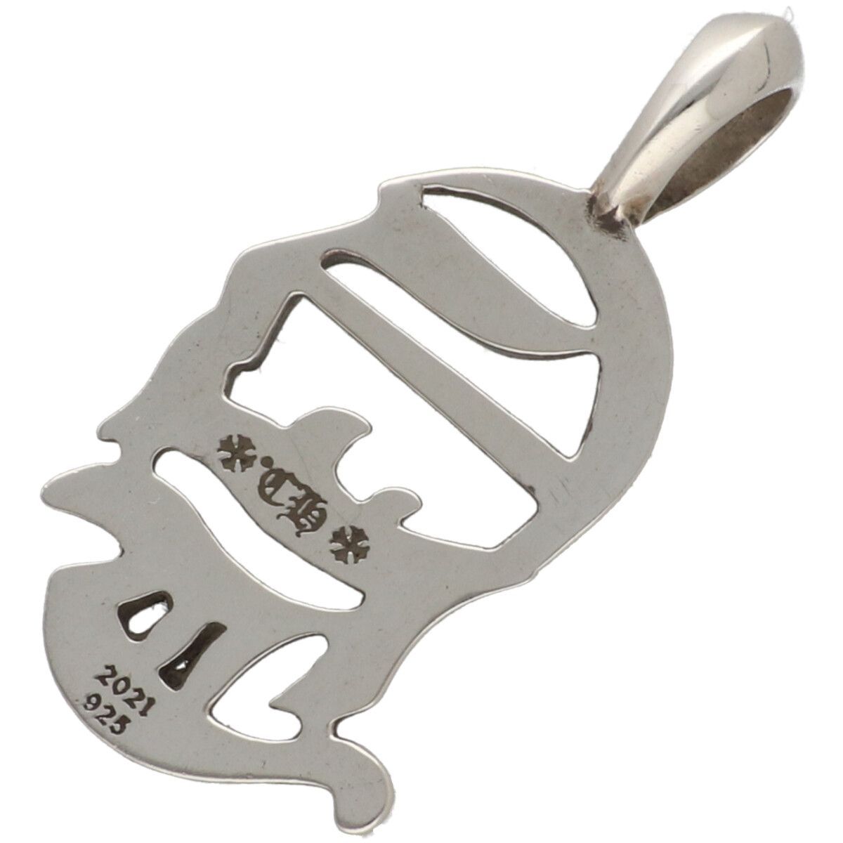 CHROME HEARTS クロムハーツ CH バーティカルロゴ チャーム SV 925 シルバー ネックレス ペンダント トップ RS