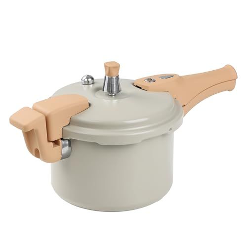 パール金属 圧力鍋 3.0 L 4合炊 内面セラミックコーティング 軽量 軽い アルミ製 IH対応 ガス火対応 スプル AZ-5649 po