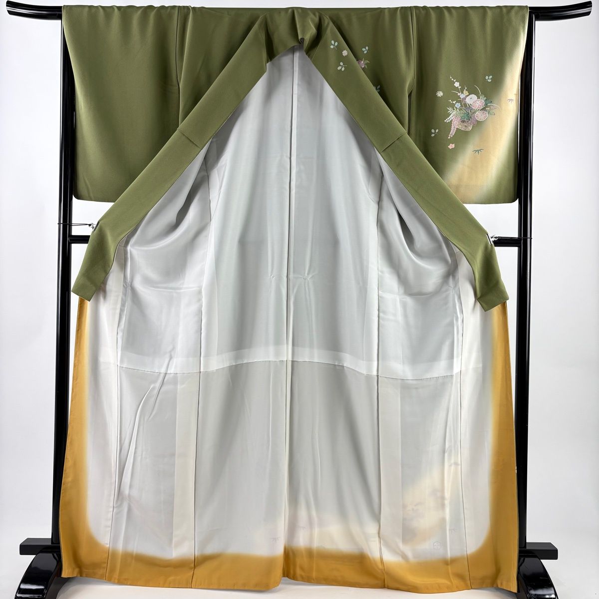 ぼかし よもぎ色