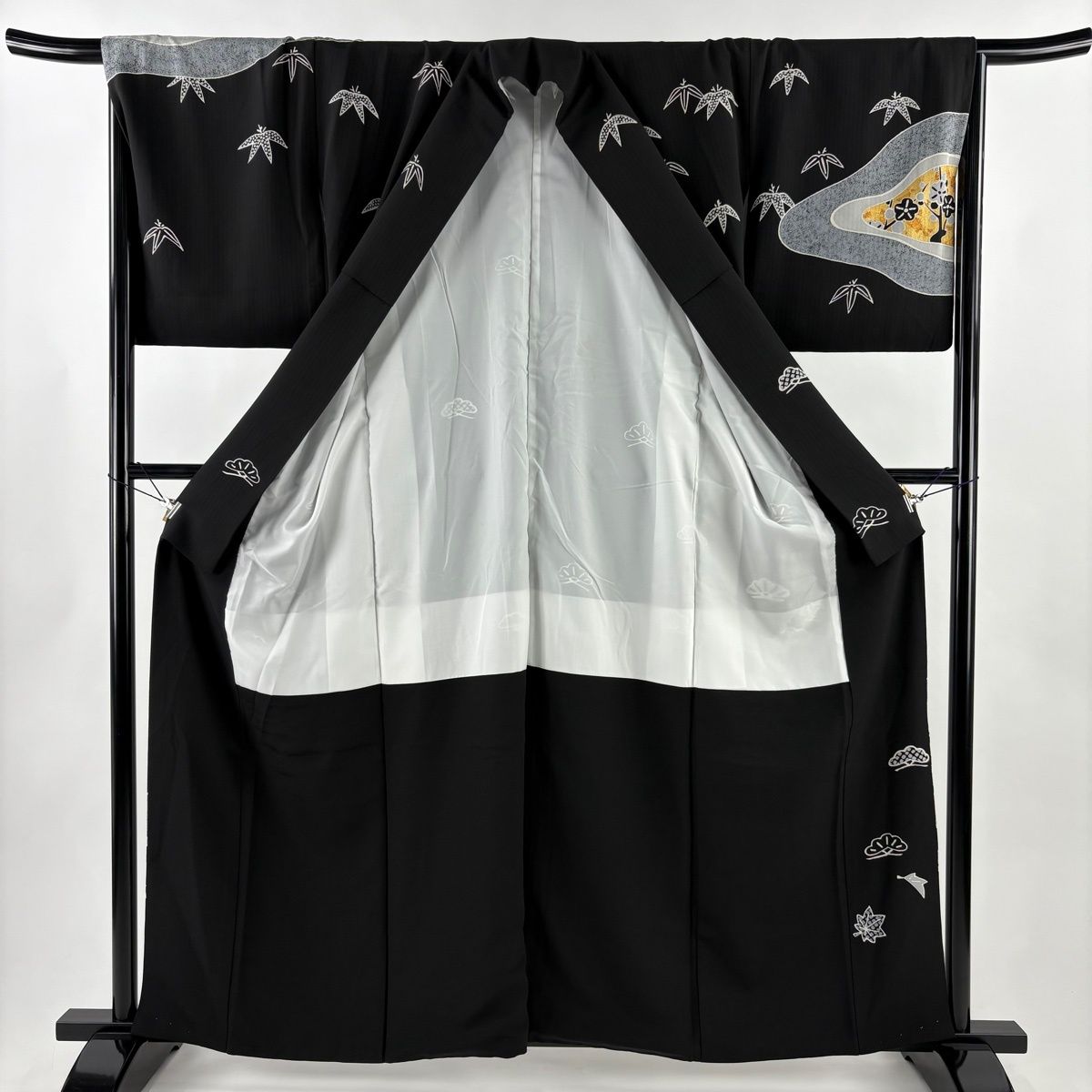 PUMA フューチャー8 プロ　サッカーシューズスパイク　25.0cm 訪問着 身丈161.5cm 裄丈67cm M 袷 松竹梅 霞 金彩 染め分け 黒 正絹